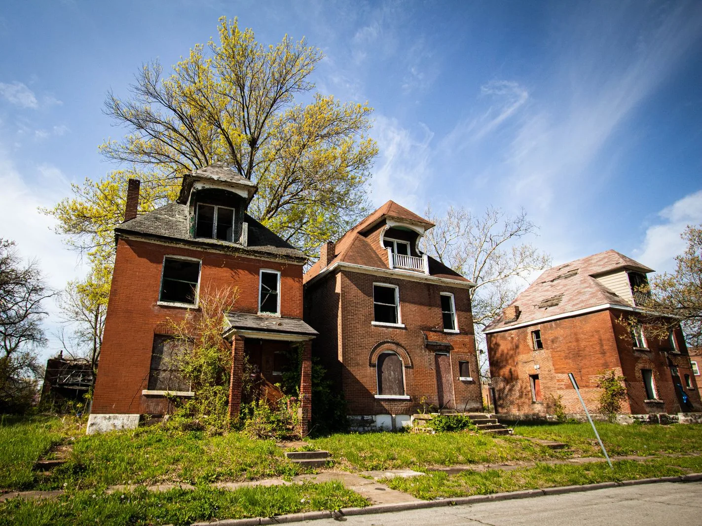 A vacant REO property prepared and documented to preservation spec
